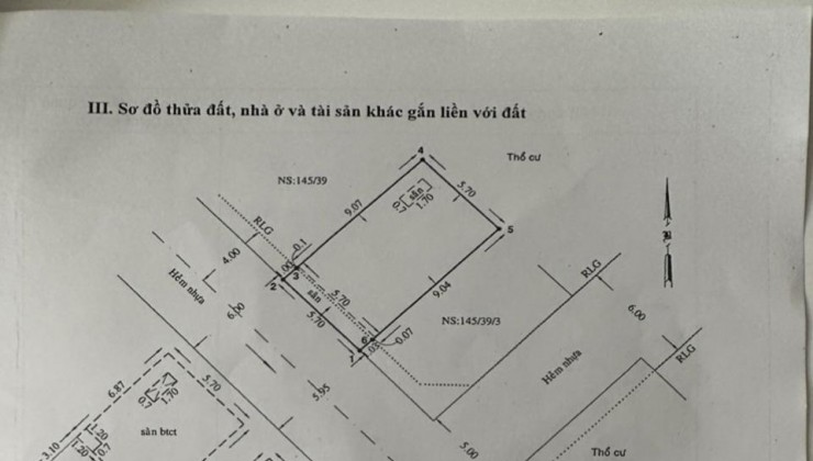 Bán nhà Trần Bá Giao Phường 5 Quận Gò Vấp, 3 tầng, giảm giá còn 7.x tỷ